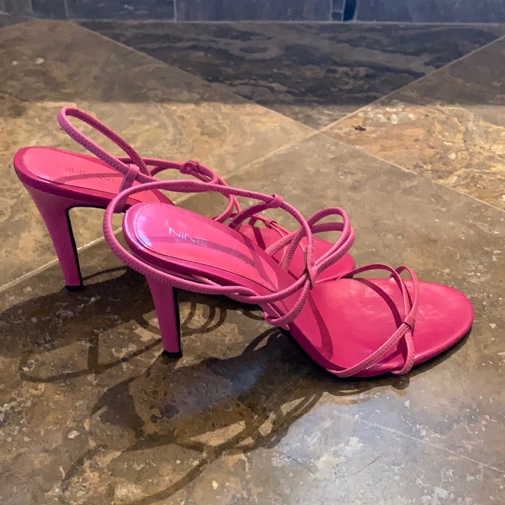 Nine West Pink 5” stilettos